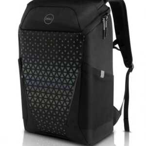Dell Gaming Backpack 17", Water-resistant, Black with rainbow reflective colors