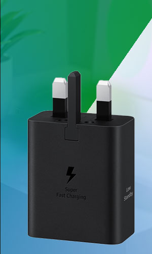 Samsung 45W 3 Pin Power Adapter